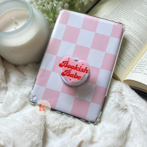 Bookish babe kindle grip | bookish kindle accessories case