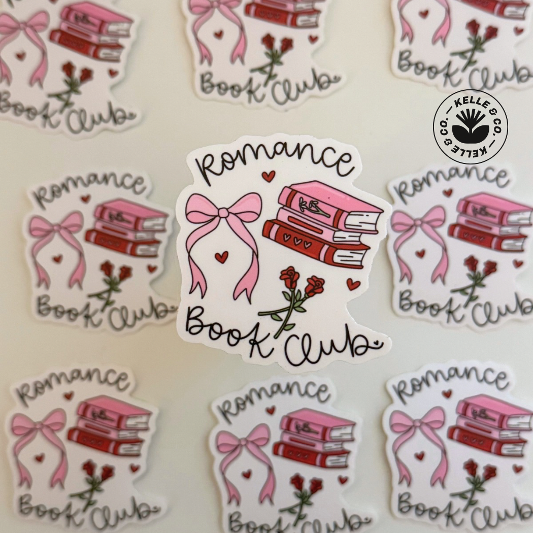 Romance reader stickers | bookish sticker | kindle stickers