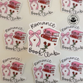 Romance reader stickers