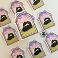 Dragon fantasy book sticker | funny book sticker | kindle
