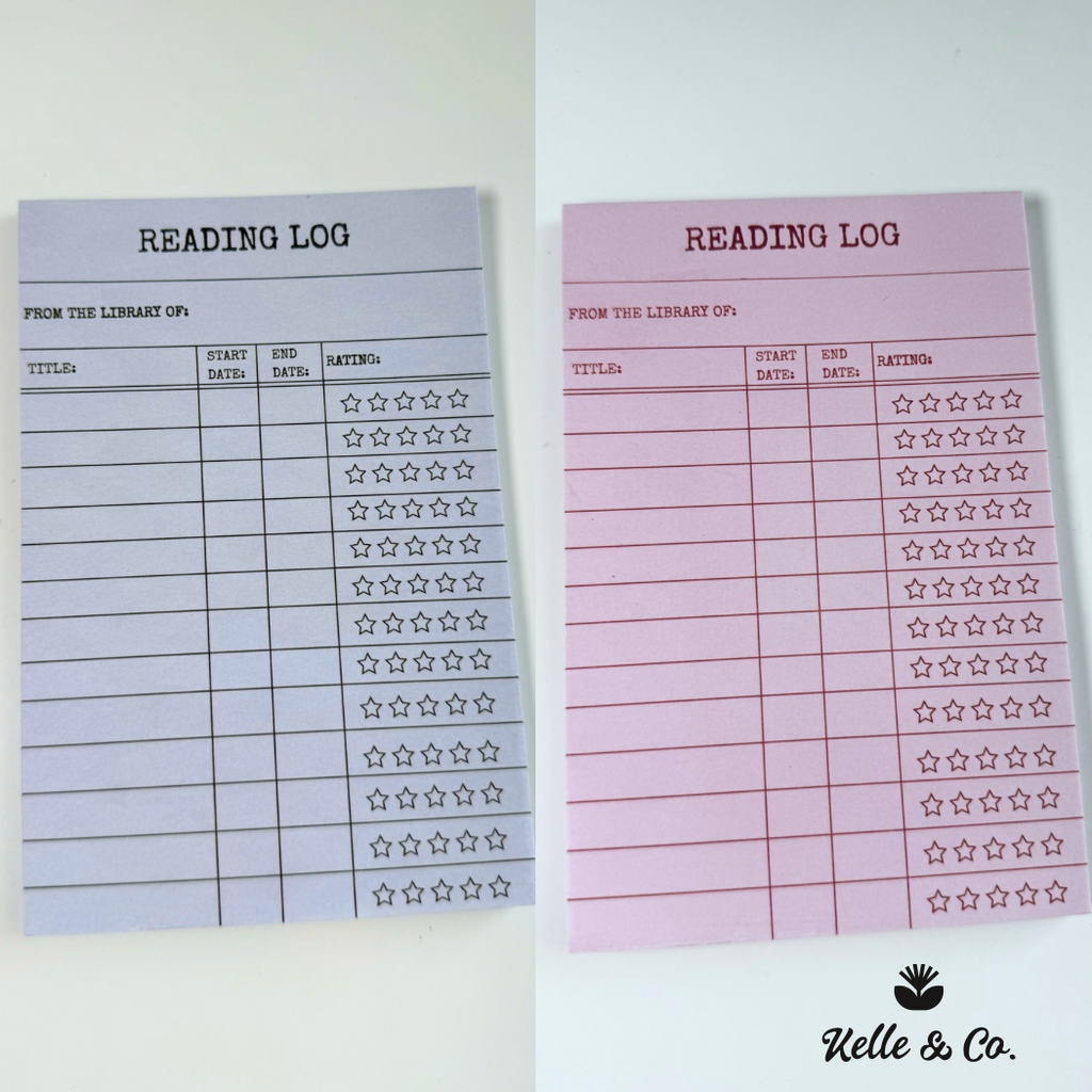 Book Review Notepad 4x6 Reading Journal 50 Sheet notepad
