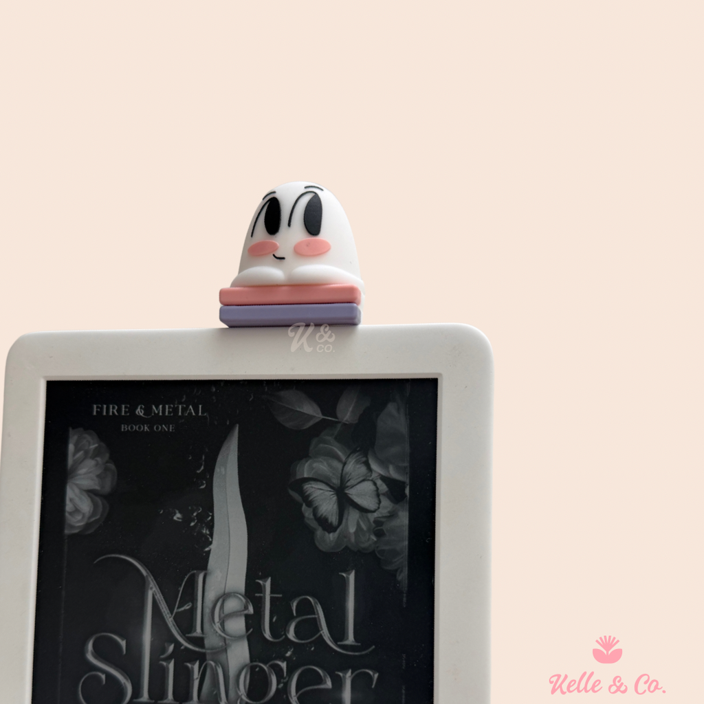 Ghost kindle buddy | kindle case accessory | bookish gift