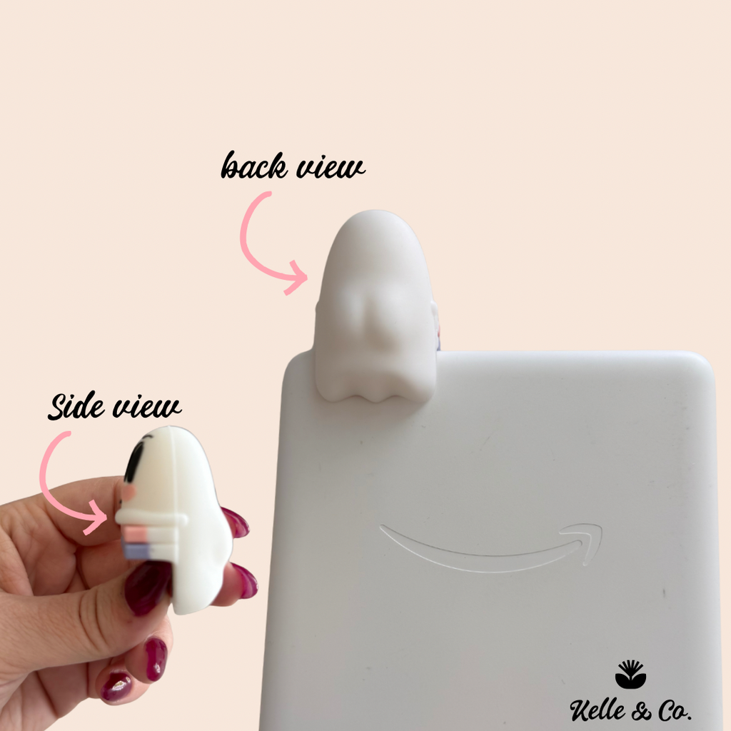 Ghost kindle buddy | kindle case accessory | bookish gift