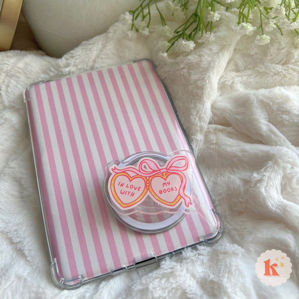 Locket bookish kindle grip | kindle accessories | kindle case