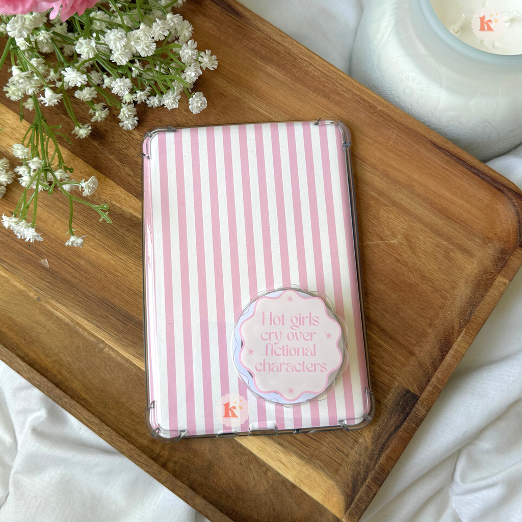 Kindle grip | Crying over fictional characters | kindle case