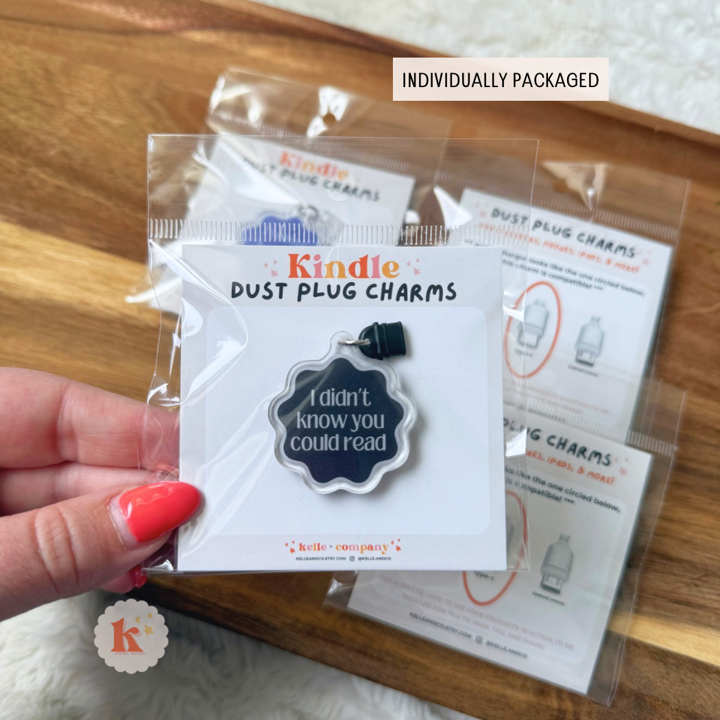 Book lover Kindle Charm | Kindle case Accessories | bookish