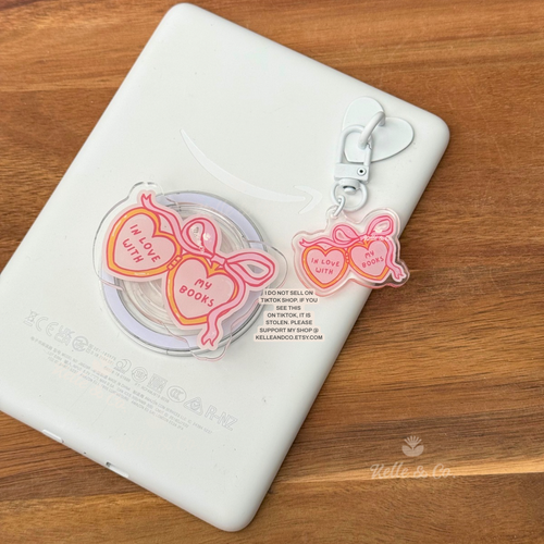 book kindle keychain charm , kindle case accessories