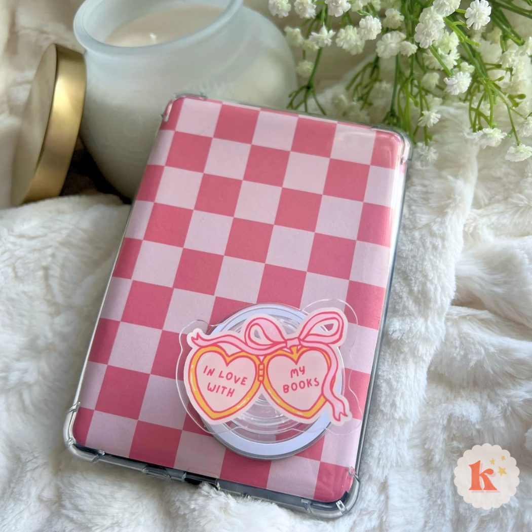 Locket bookish kindle grip | kindle accessories | kindle case
