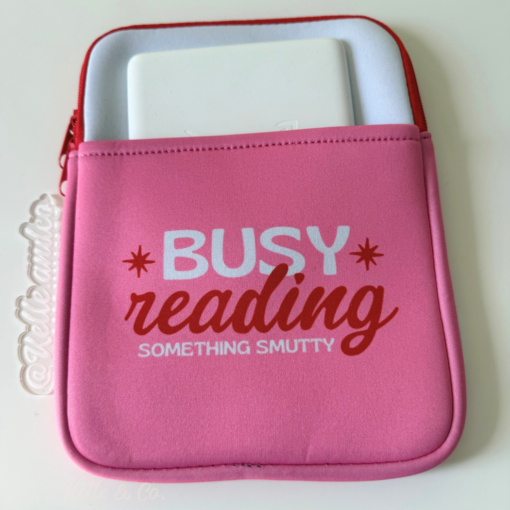 Reading smut Kindle sleeve | Book & Kindle Sleeve Pouch book