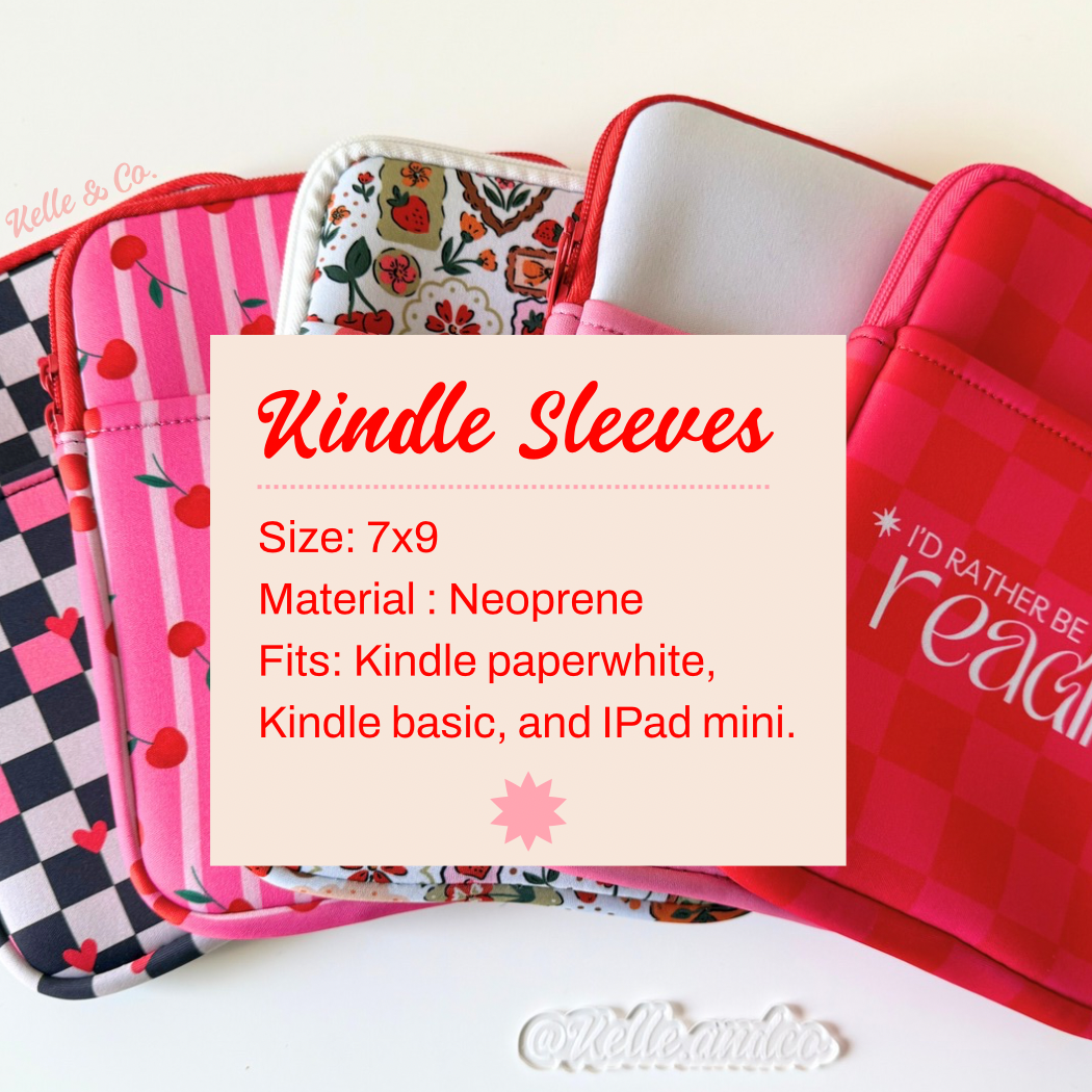 Coquette goose Kindle sleeve | Book & Kindle Sleeve Pouch