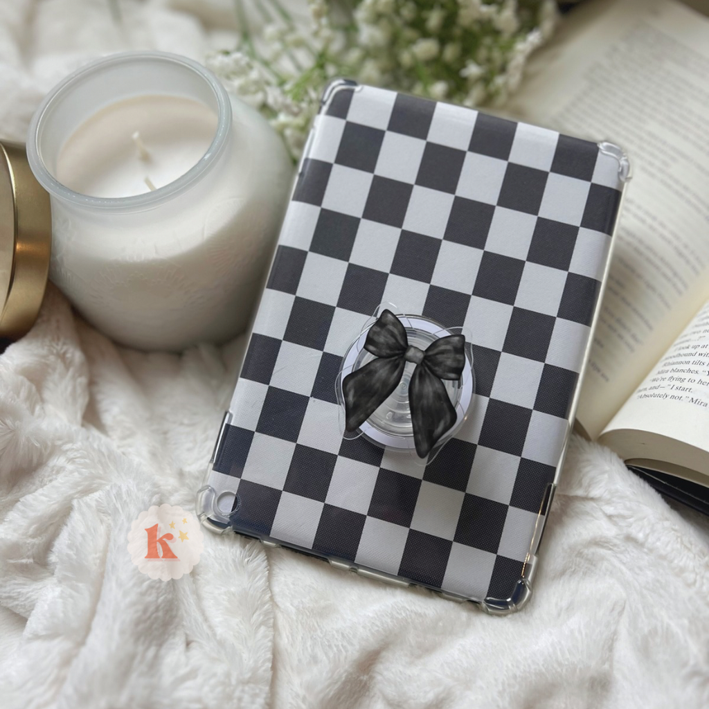 Black bow coquette kindle grip | kindle accessories | books