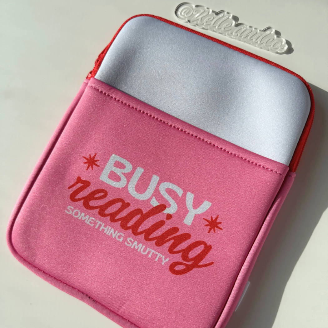 Reading smut Kindle sleeve | Book & Kindle Sleeve Pouch book