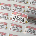 Bookish stickers | vinyl stickers | funny stickers kindle