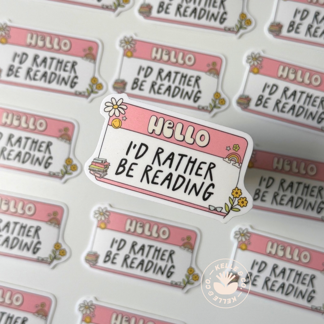 Bookish stickers | vinyl stickers | funny stickers kindle