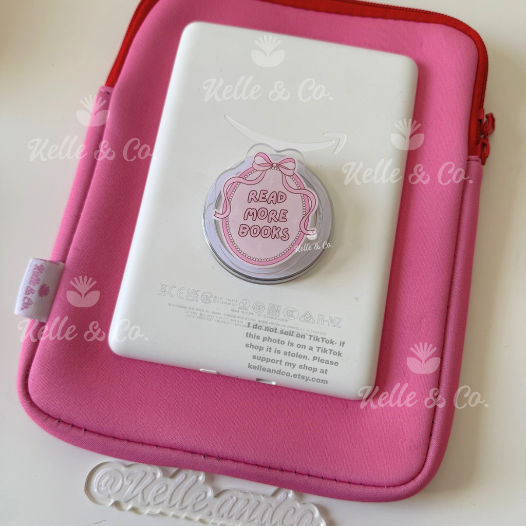 Read more books kindle grip | coquette MagSafe kindle grips