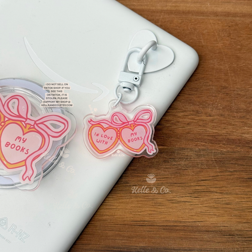 book kindle keychain charm , kindle case accessories