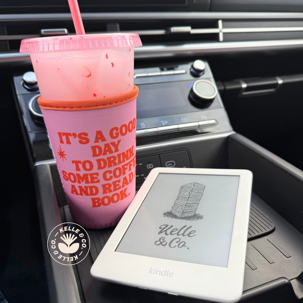 Good Day Read Books Coffee Sleeve | Reuseable Cup sleeve