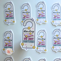 Reading do not disturb sticker | bookish sticker | book merch