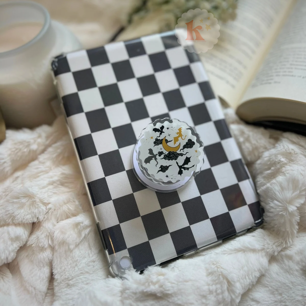Dragons Kindle Grip stand | Kobo grip | Fantasy book merch