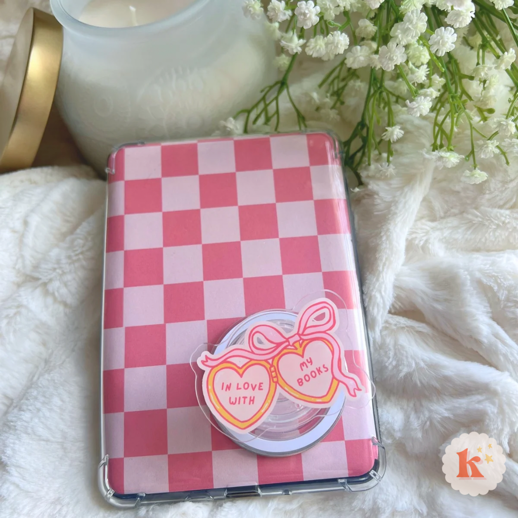 Locket bookish kindle grip | kindle accessories | kindle case