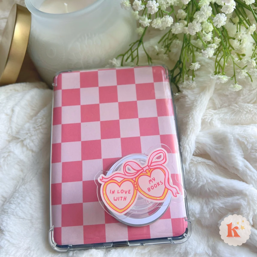 Locket bookish kindle grip | kindle accessories | kindle case